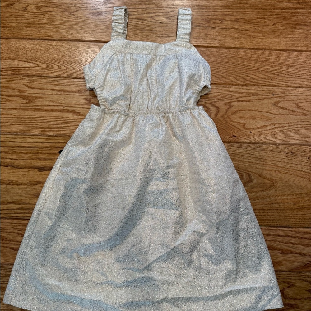 Sparkle cut out dress